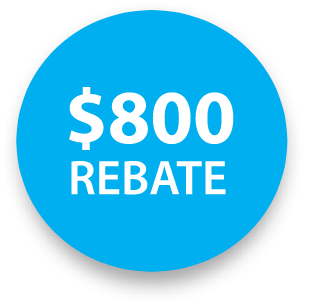 800 rebate