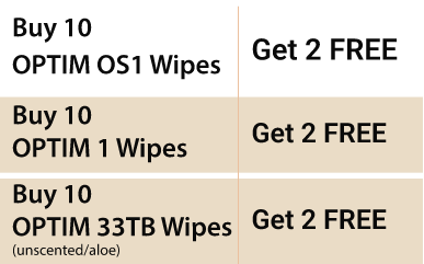 Optim Wipes Table