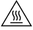 Caution, hot surface